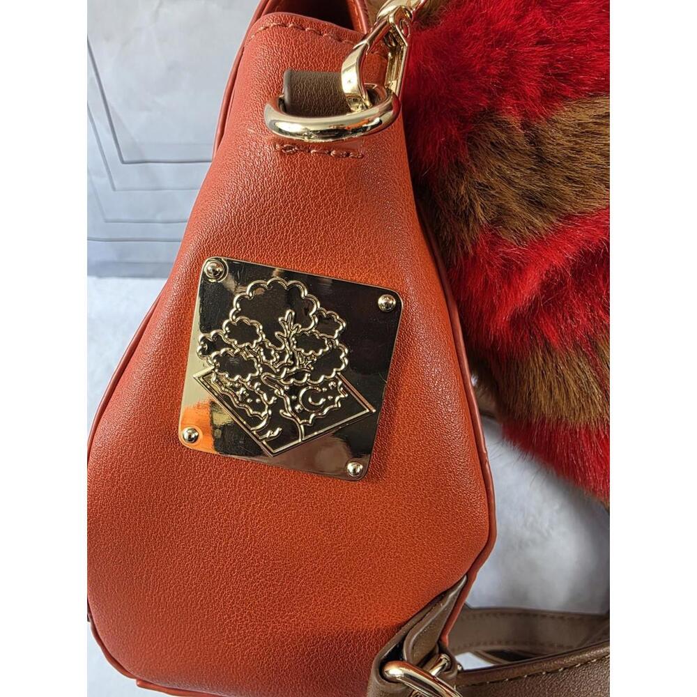 Simbonsai Fox Backpack With Fuzzy Foxtail Charm - Picture 4 of 8